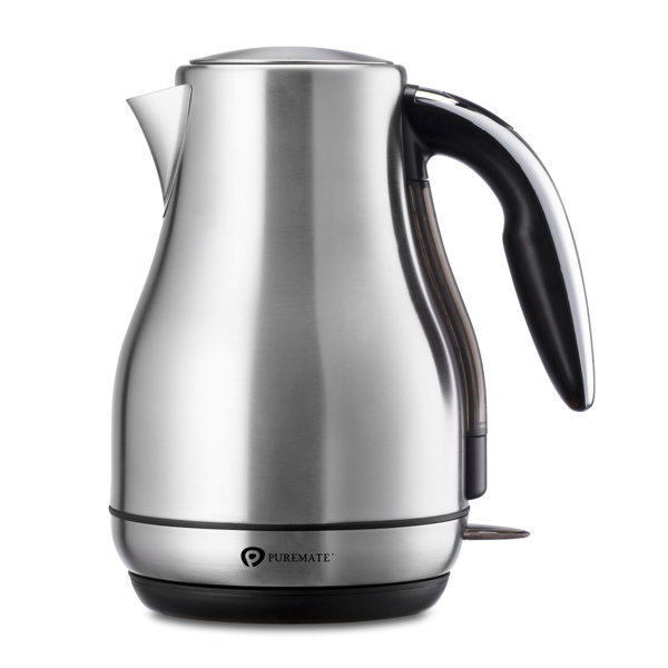 PureMate 1.7 L Stainless Steel Electric Kettle & Reviews Wayfair.co.uk